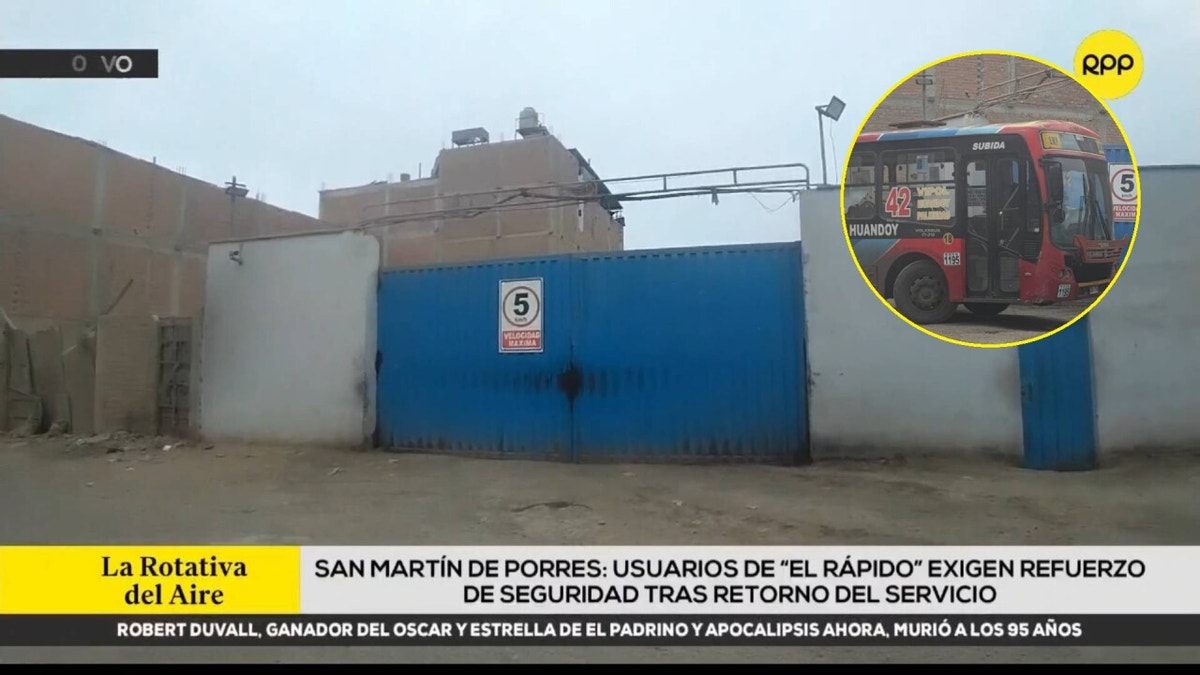 Usuarios de El Rápido exigen mayor seguridad tras asesinato de chofer: “Que haya un policía de civil en los buses”