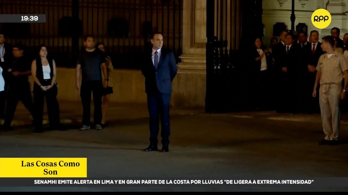 José Jerí: así se despidió de sus ministros en Palacio de Gobierno tras ser censurado