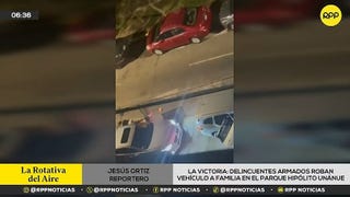 ¡El colmo! Delincuentes armados sometieron a familia para robarle su automóvil en La Victoria