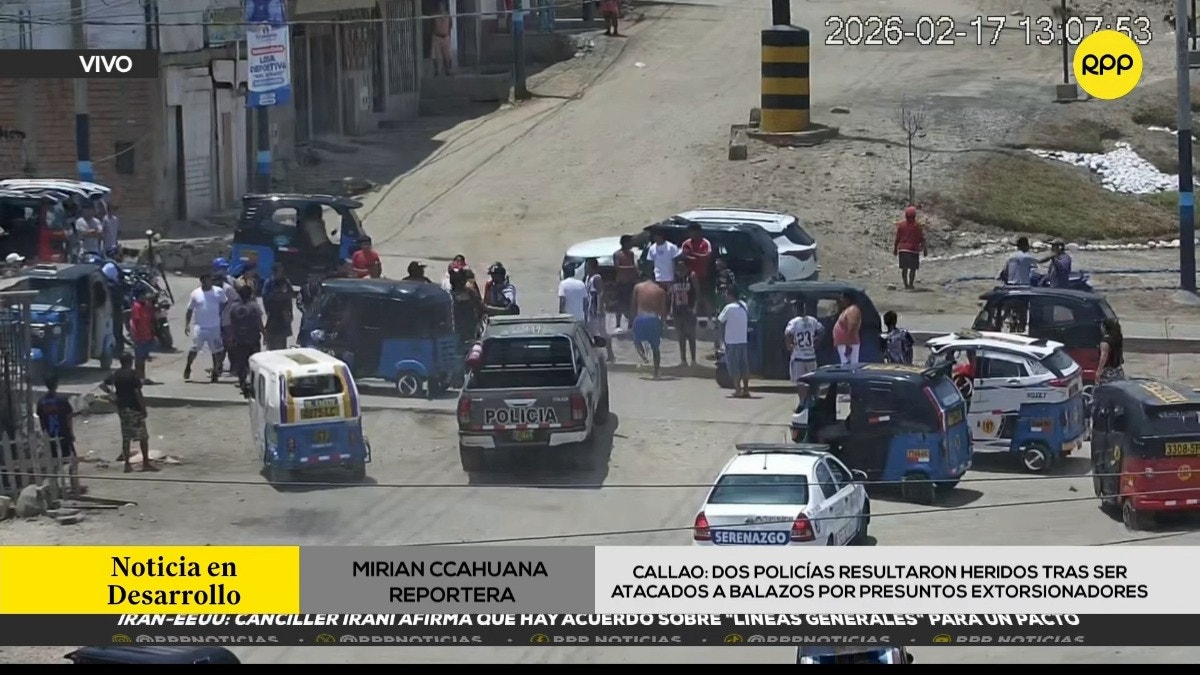 Callao: dos policías resultaron heridos tras ser atacados a balazos por presuntos extorsionadores