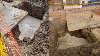 Trujillo: vecinos reportan un hoyo con agua tras obras de alcantarillado desde hace una semana