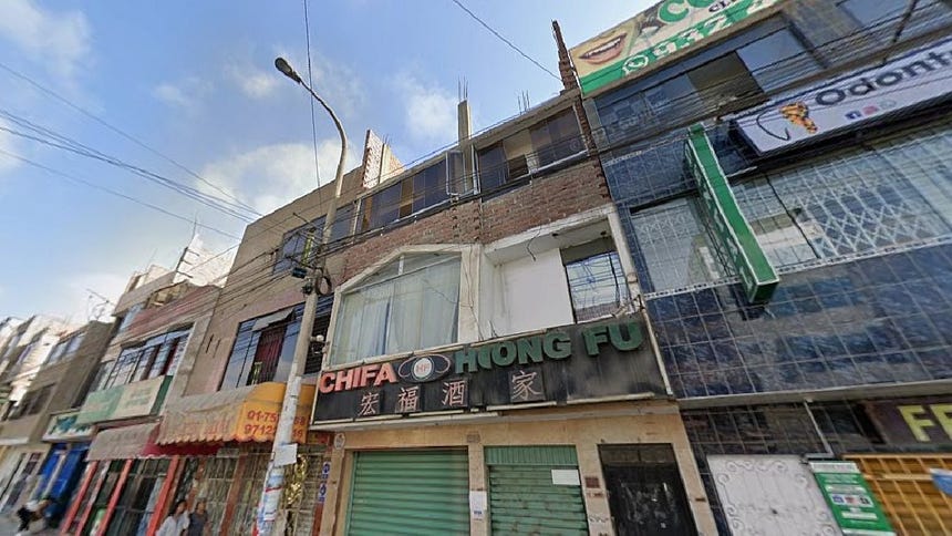 La intervención policial se realizó en el tercer piso de este predio, en la avenida Tantamayo.