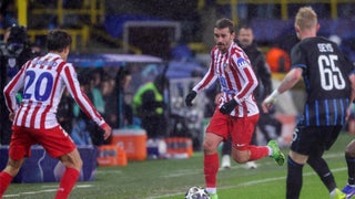 Todo se define en Madrid: Atlético empató 3-3 con Brujas en Bélgica por la ida de playoffs de la Champions League