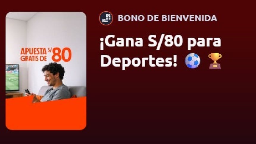 Los bonos Betano disponibles para los jugadores peruanos son: S/80 para apostar online o 80 free spins para jugar en las tragamonedas gratis.