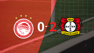 Champions League: Bayer Leverkusen le ganó 2-0 en la ida a Olympiacos