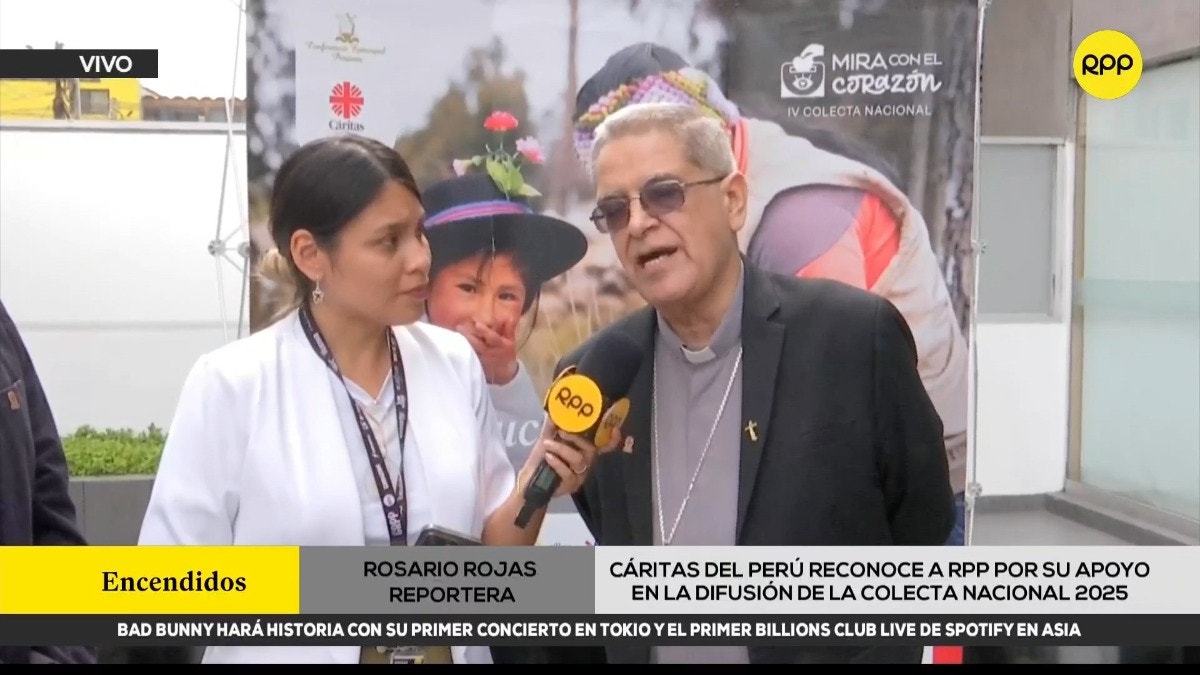 Cáritas del Perú reconoce a RPP por su apoyo en la difusión de la colecta nacional 'Miras con el corazón' 2025