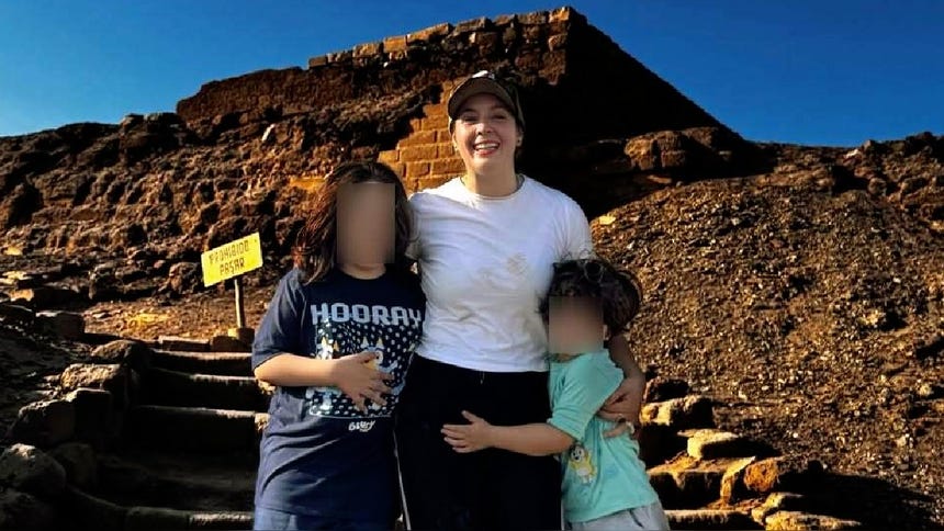 Yiddá Eslava tiene dos hijos: Tomás y Maro, fruto de su anterior relación con Julián Zucchi.