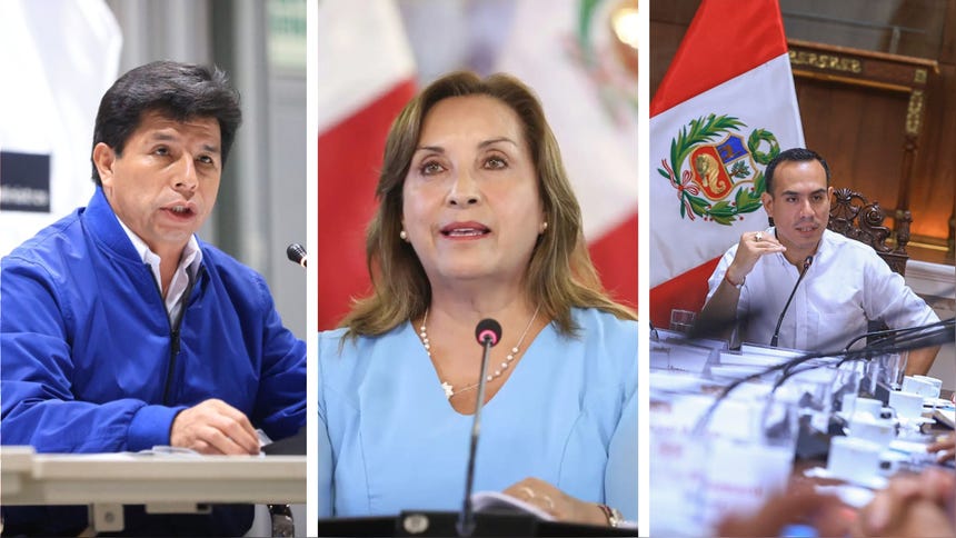 En los últimos cinco años, el Perú ha tenido tres presidentes: Pedro Castillo, Dina Boluarte y José Jerí. 