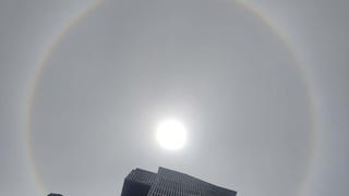 Halo solar sorprende a limeños: ¿qué es y cómo se origina este fenómeno? [GALERÍA]