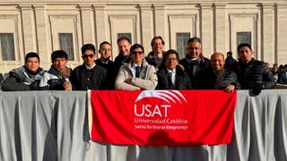 Delegación universitaria se reunió con el Papa León XIV en el Vaticano