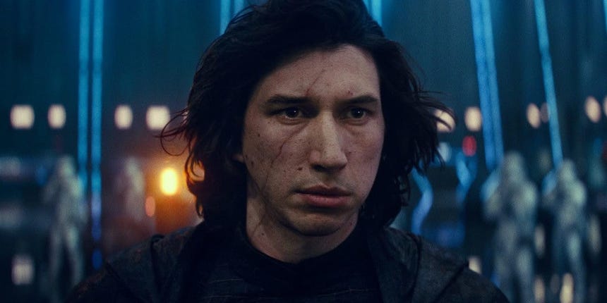 Adam Driver fue uno de los protagonistas de la trilogía de Star Wars junto a Daisy Ridley.