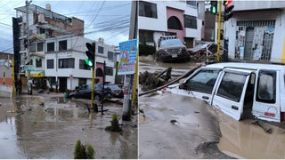 Intensas lluvias activan torrenteras y causan inundaciones en Arequipa