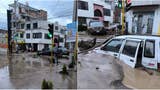 Intensas lluvias activan torrenteras y causan inundaciones en Arequipa