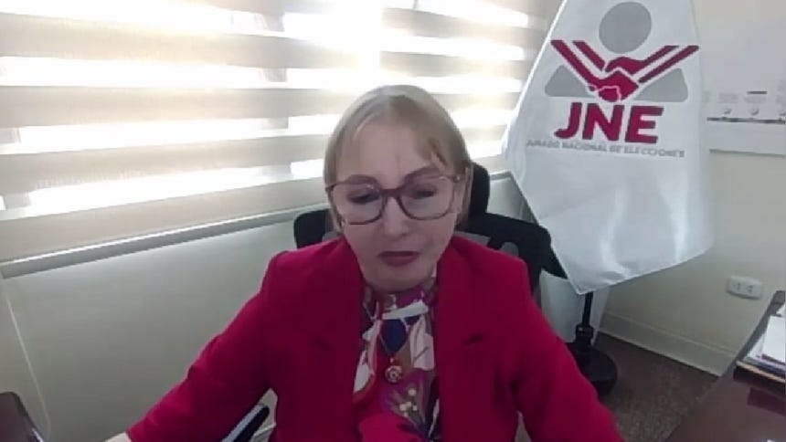 Gina Salazar, gerente general del Jurado Nacional de Elecciones