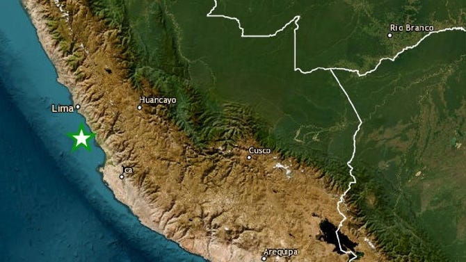 Un sismo de magnitud 3.9 remeció Cañete esta madrugada