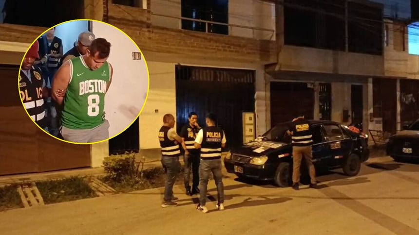 El detenido fue identificado como Peter René Castillo González, de 38 años. 