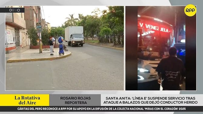 Choferes de la Línea E suspendieron sus labores tras ataque armado contra uno de sus colegas en El Agustino