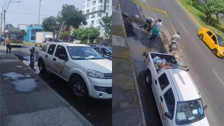 Lince: reparan tubería de agua que generó aniego durante un mes en la avenida José Gálvez