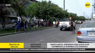Un hombre fue asesinado a plena luz del día en una transitada avenida de Santa Anita