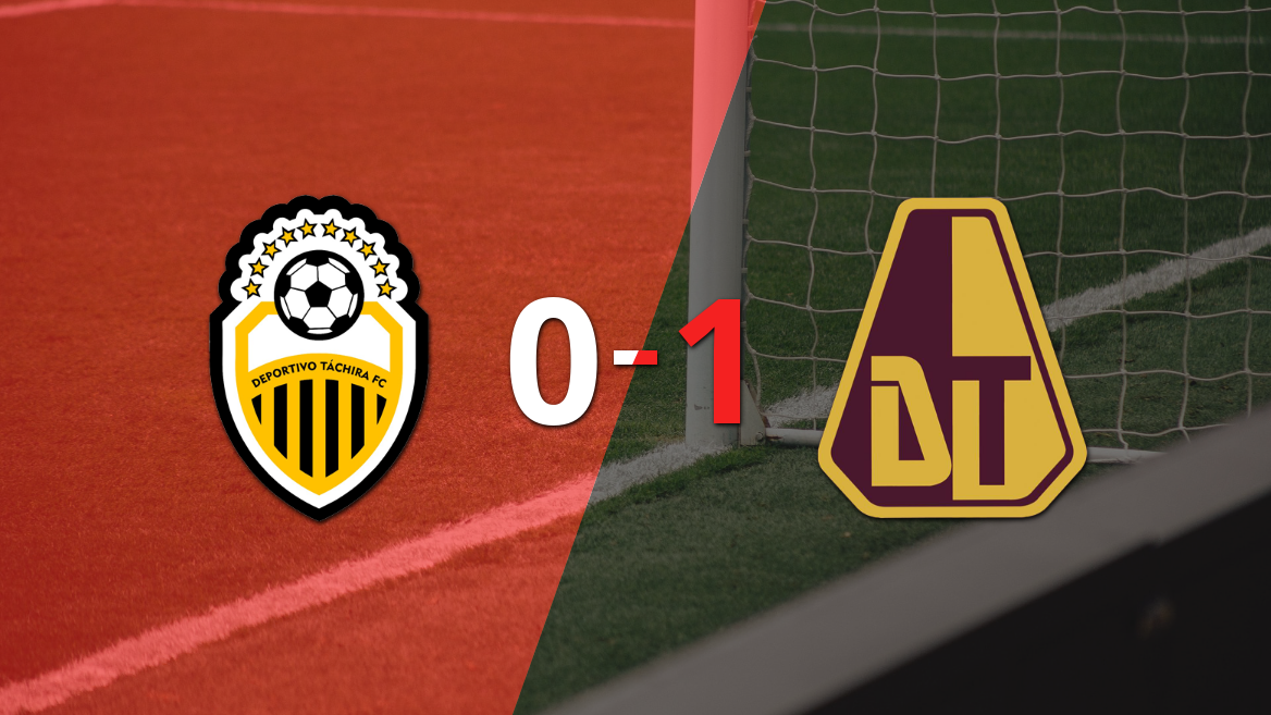Copa Libertadores: Tolima le ganó 1-0 en la ida a Táchira