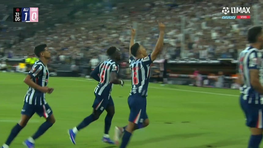 Así fue el gol de Alianza Lima ante Sport Boys