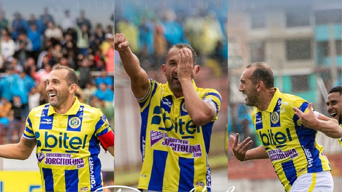 Hernán Barcos tras su hat-trick: 