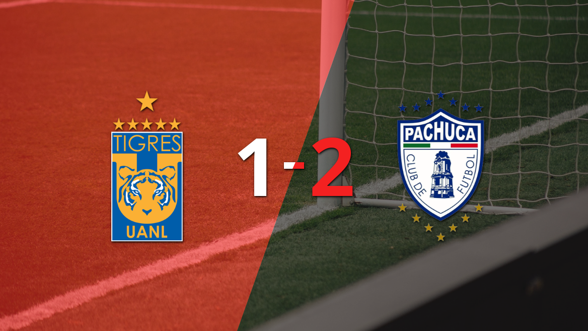 Liga MX: Pachuca lo dio vuelta ante Tigres y venció por 2 a 1 con gol agónico