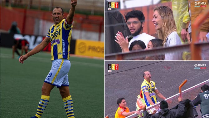 Celebra el 'Pirata': así fueron los tres golazos de Hernán Barcos en el triunfo de FC Cajamarca ante Melgar [VIDEO]