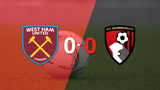 Premier League: West Ham United y Bournemouth igualaron sin goles en el marcador