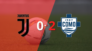 Serie A: Como 1907 demuestra su superioridad ante Juventus con un 2 a 0
