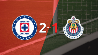 Liga MX: Victoria de Cruz Azul sobre Chivas por 2-1
