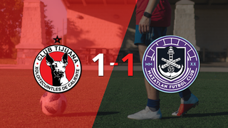 Liga MX: Tijuana y Mazatlán se reparten los puntos y empatan 1-1