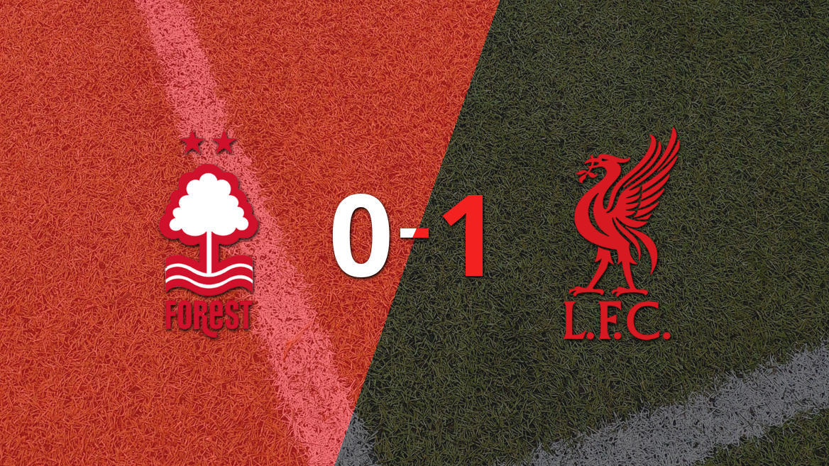 Premier League: Con gol agónico de Alexis Mac Allister, Liverpool se impuso 1 a 0 ante Nottingham Forest