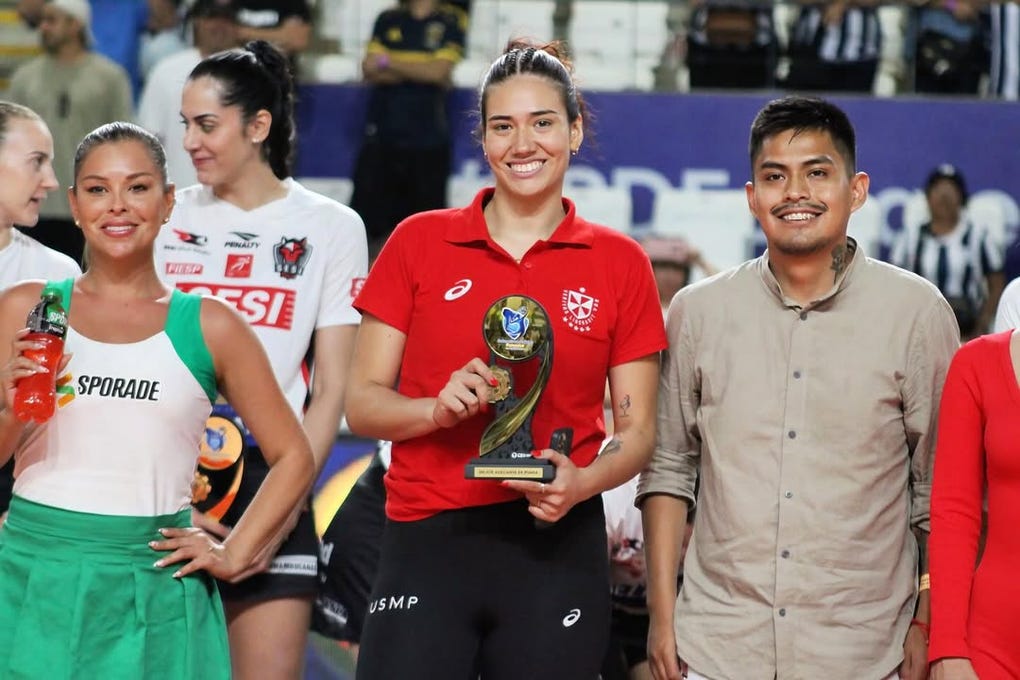 Aixa Vigil santa fue elegida como la segunda Mejor Punta del Sudamericano de Clubes 2026.