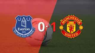 Premier League: Manchester United se quedó con la victoria 1-0 ante Everton en el estadio Goodison Park