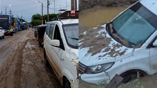 Piura: pobladores piden ayuda luego de que inundaciones afectaran viviendas en Máncora