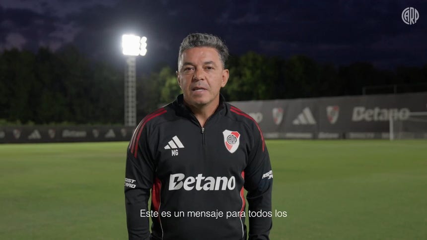 La palabra de Marcelo Gallardo en su despedida de River Plate