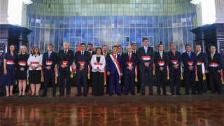 José María Balcázar tomó juramento al gabinete Miralles: estos son todos los nuevos ministros