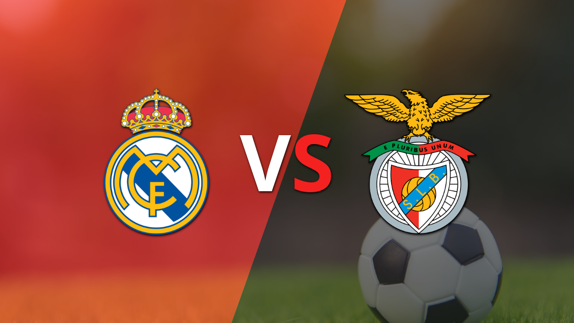 Champions League: Real Madrid y Benfica se encuentran en la llave 3