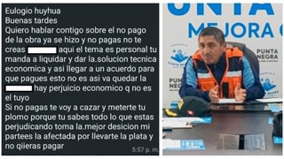 “Si no pagas, te voy a cazar”: extorsionadores amenazan al alcalde de Punta Negra a través del celular de su hijo de 8 años