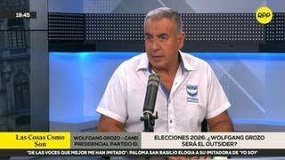 “La lacra política está gobernando al país”: candidato presidencial Wolfgang Grozo revela sus propuestas
