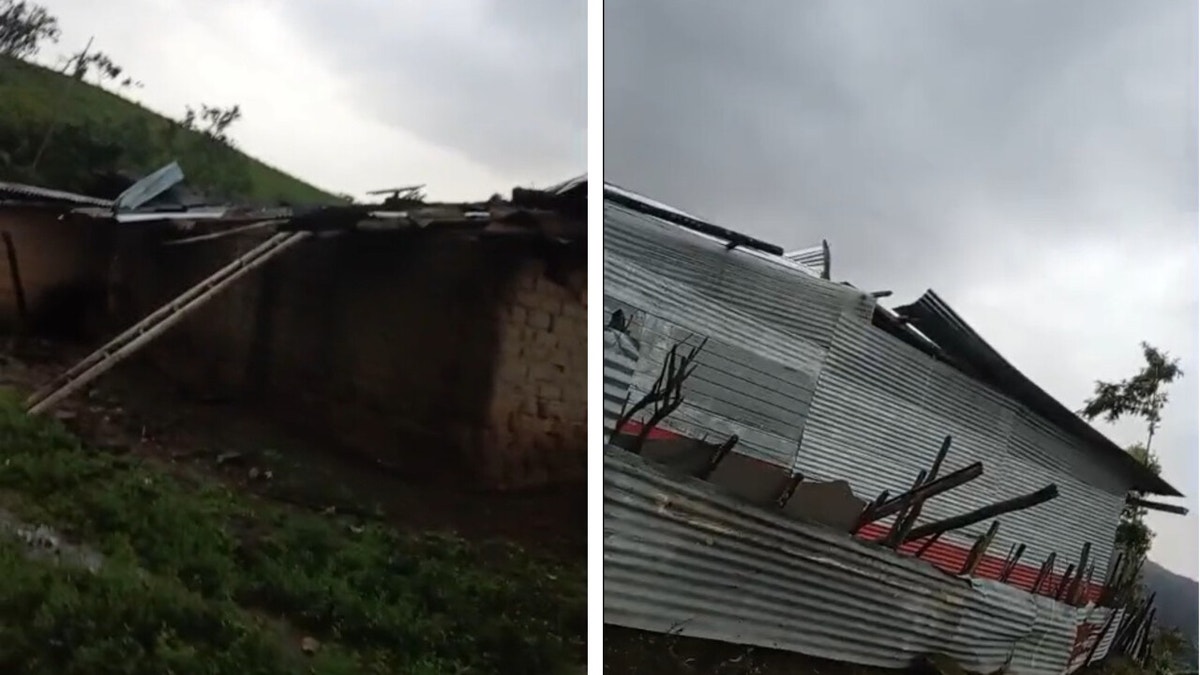 Piura: lluvias y fuertes vientos dejan al menos 30 viviendas inhabitables en Sapillica