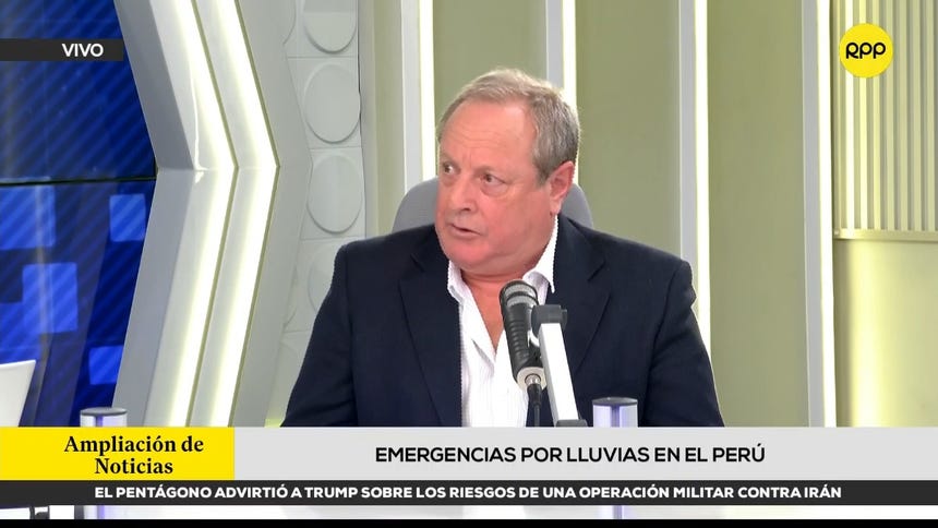 Eduardo Parodi, experto en gestión de riesgos naturales. 