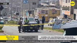PNP investiga violento asesinato de hombre en Chorrillos