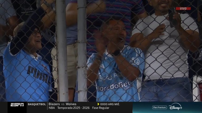 La alegría de Cristal y de Roberto Palacios