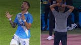 Lo sufre Cristal: Felipe Vizeu falló un gol cantado ante 2 de Mayo y provocó tremenda reacción de Paulo Autuori [VIDEO]