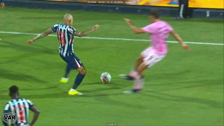 Así fue la jugada que protagonizó Piero Cari.