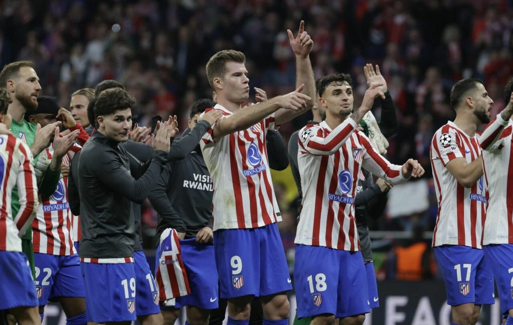 Atlético de Madrid.