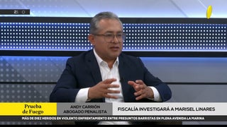 Abogado penalista señala que Marisel Linares deberá pagar una eventual reparación civil en caso de Lizeth Marzano