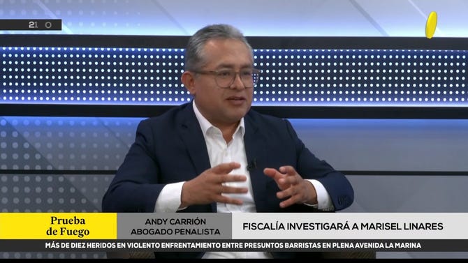 Abogado penalista señala que Marisel Linares deberá pagar una eventual reparación civil en caso de Lizeth Marzano